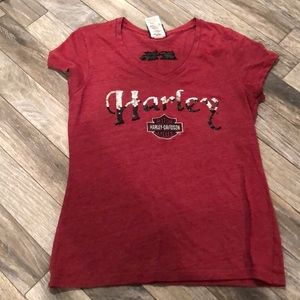 Harley-Davidson T-shirt size medium sequin